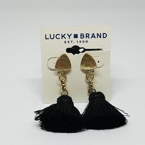 NWT Lucky Brand Tassel Earrings